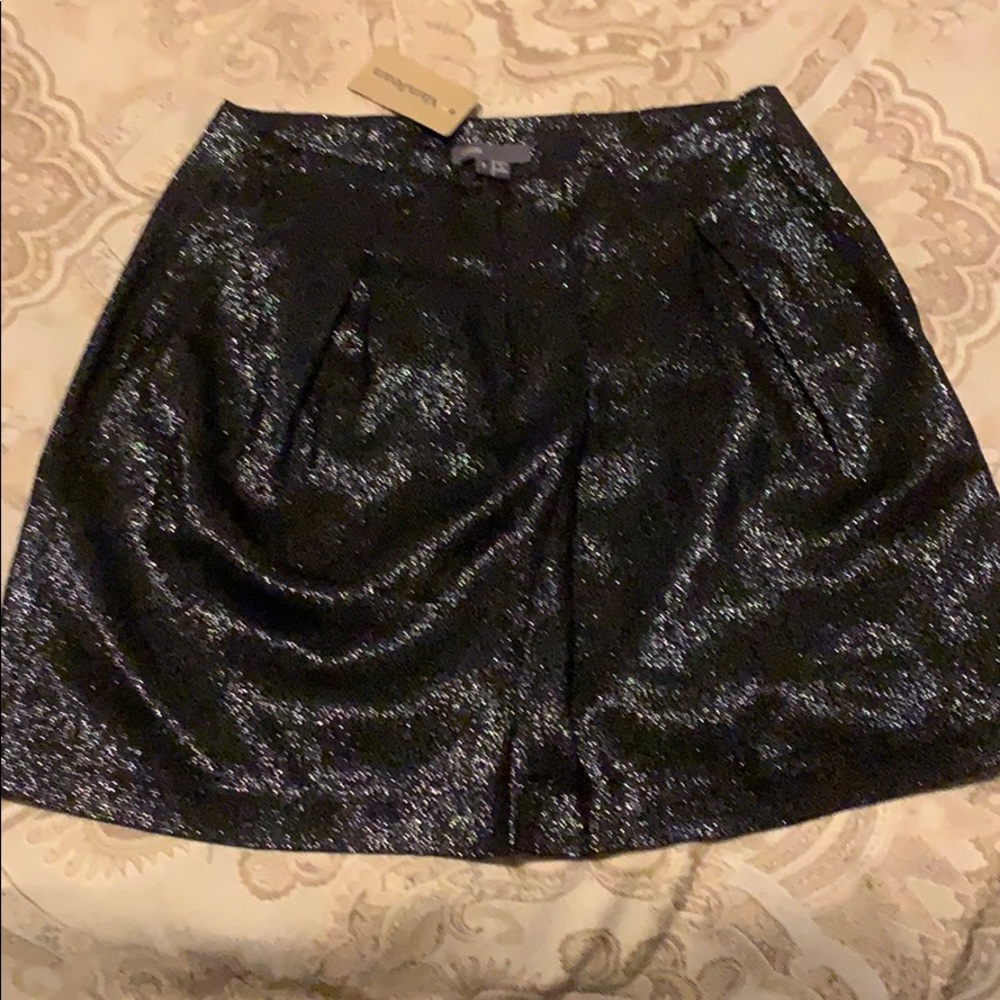 Vince sparkly black skirt. Brand new